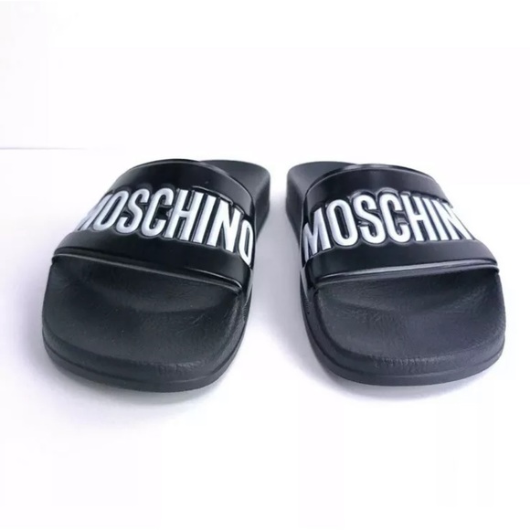 New in Box Authentic Moschino Slides - Picture 6 of 6